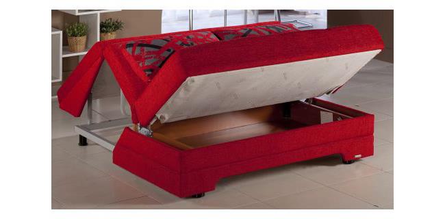 ספה אדומה - אלבור רהיטים