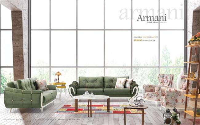מערכת ישיבה ARMANI - אלבור רהיטים