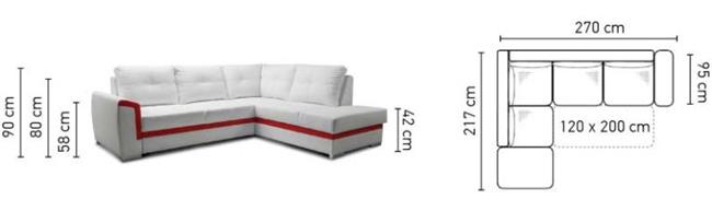 ספה פינתית מעוצבת Verona - אלבור רהיטים