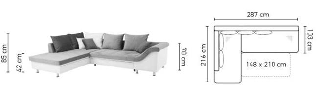 ספה פינתית Delta - אלבור רהיטים