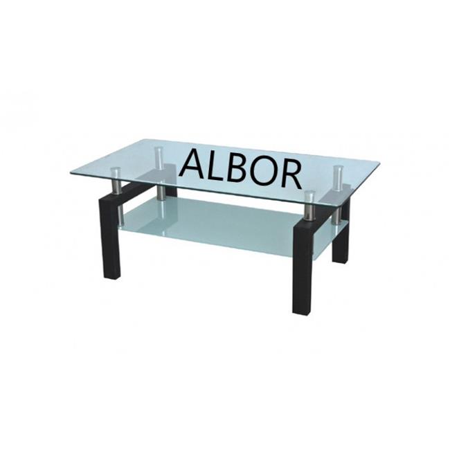 שולחן זכוכית לסלון KUR - אלבור רהיטים