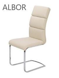 כיסא בז' דגם X-1105 - אלבור רהיטים