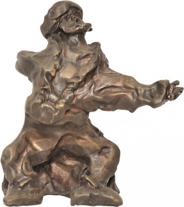 פסל ברונזה - ראובן גפני - Reuven Gafni