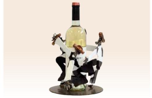 מעמד יינות מעוצב - ראובן גפני - Reuven Gafni