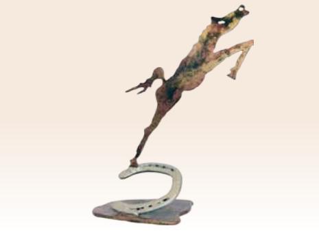 פסל סוס דוהר - ראובן גפני - Reuven Gafni