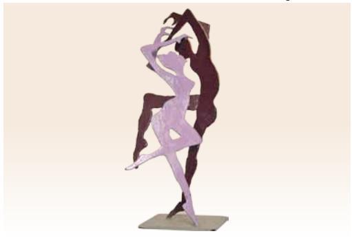 פסל רקדני בלט - ראובן גפני - Reuven Gafni