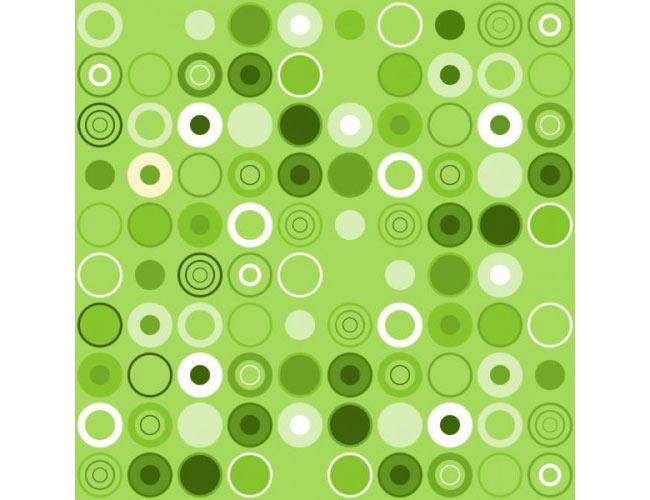 טפט עיגולים ירוקים - FINKI