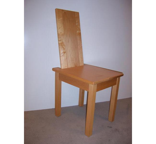 כסא עץ מלא - עמירם עיצוב