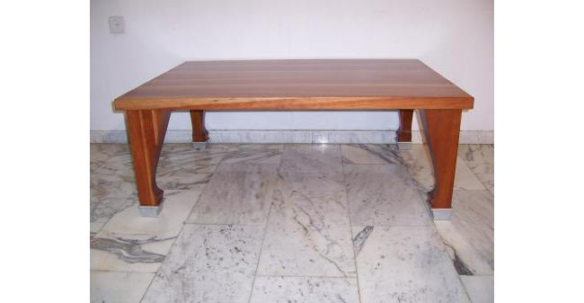 שולחן סלון עץ דובדבן - עמירם עיצוב