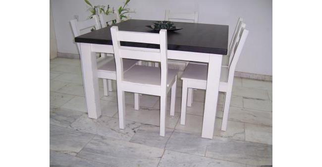 שולחן עם פלטת עץ מלא - עמירם עיצוב
