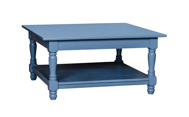 שולחן קפה כחול - פנטהאוז BASIC