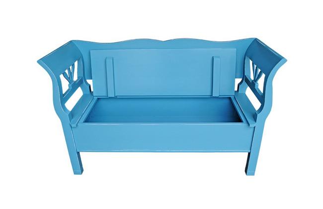 ספסל כחול - פנטהאוז BASIC
