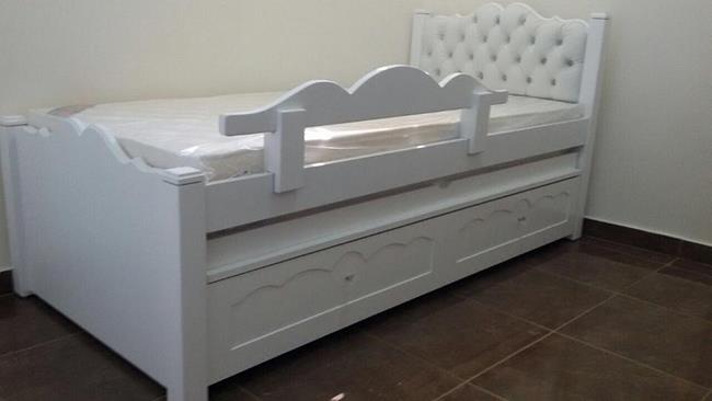 מיטת יחיד מעוצבת - מיקול רהיטים