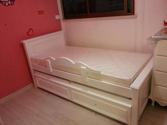 מיטת יחיד עם מעקה - מיקול רהיטים
