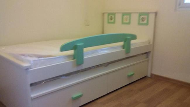 מיטת ילדים מאויירת - מיקול רהיטים