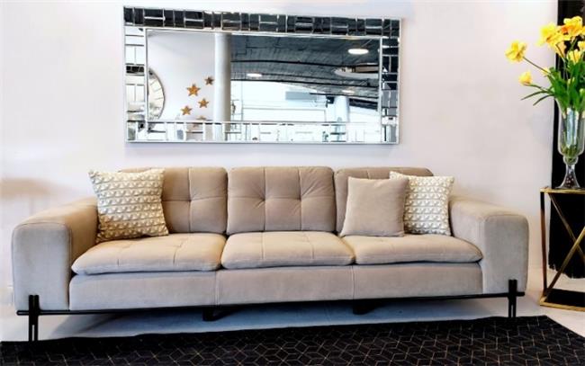 ספה דגם ארמני בצבע מוקה - רקפת ספיר-רשת חנויות לעיצוב הבית