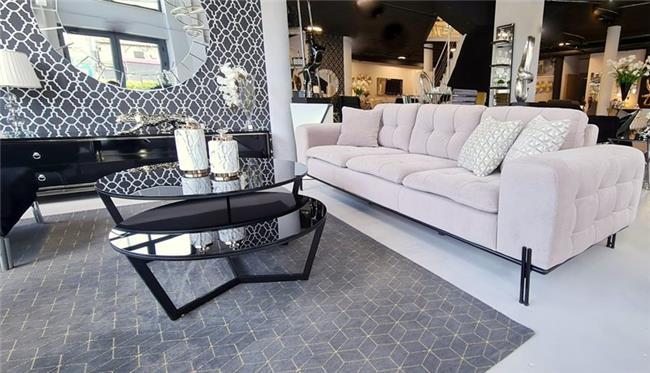 ספה דגם ארמני בצבע מוקה - רקפת ספיר-רשת חנויות לעיצוב הבית