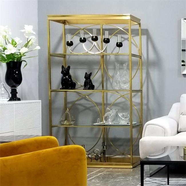 כוננית דגם זואי זהב - רקפת ספיר-רשת חנויות לעיצוב הבית