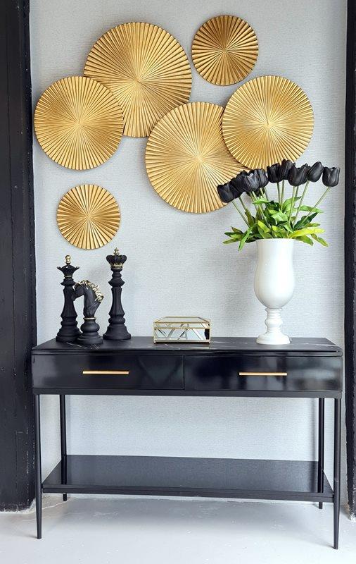 דקורציה עיגולים לקיר דגם 126 זהב - רקפת ספיר-רשת חנויות לעיצוב הבית
