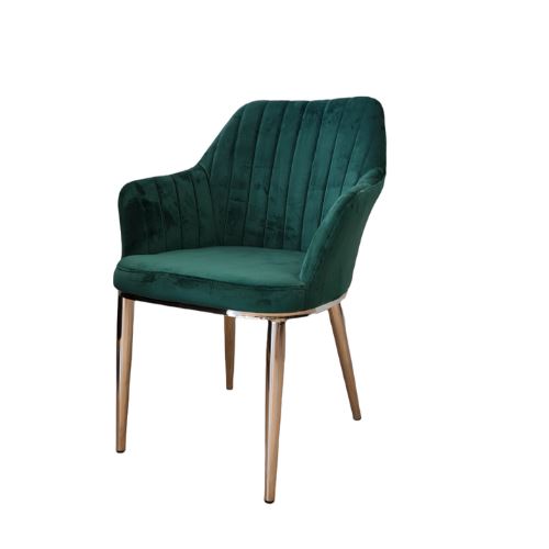 כיסא הלנה זהב ירוק - רקפת ספיר-רשת חנויות לעיצוב הבית