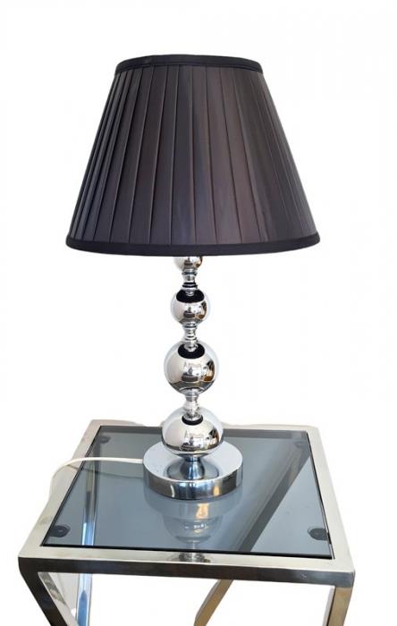 מנורה שולחנית דגם דונה אהיל שחור - רקפת ספיר-רשת חנויות לעיצוב הבית