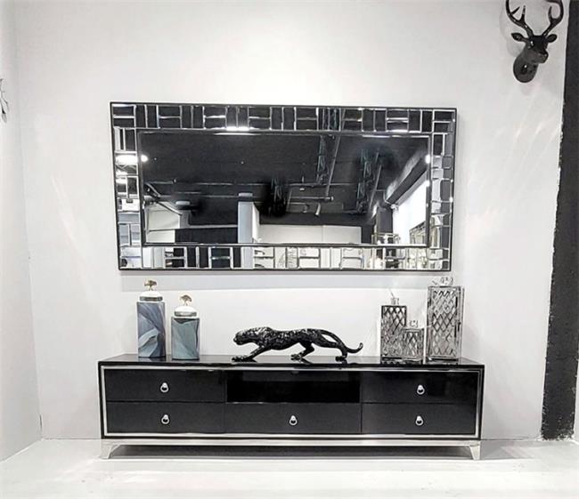 מזנון דגם אנתוני שחור כסוף - רקפת ספיר-רשת חנויות לעיצוב הבית