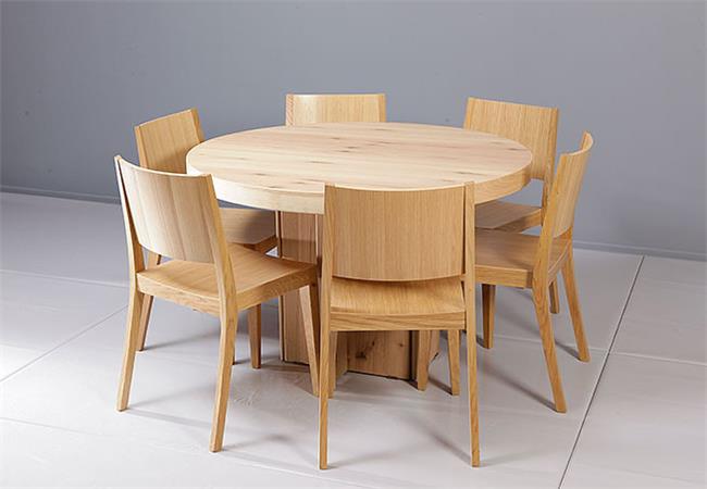 שולחן אוכל עגול - אפריל תעשיות רהיטים
