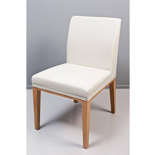 כסא מרופד לבן - אפריל תעשיות רהיטים
