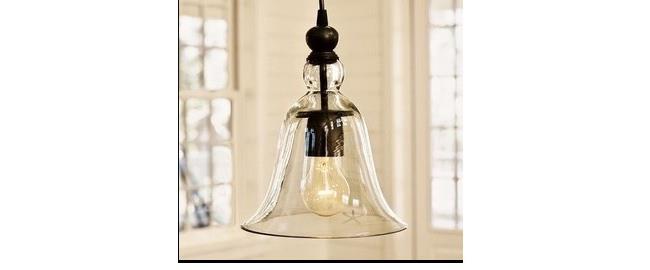 מנורה תלויה פעמון זכוכית - I.M.D LIGHTING
