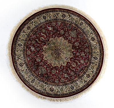 שטיח עגול אספהן משי 144 - ראגס שטיחים