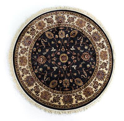 שטיח עגול אספהן משי 330 - ראגס שטיחים