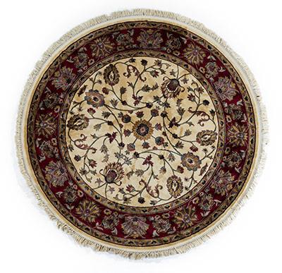 שטיח עגול אספהן משי 332 - ראגס שטיחים