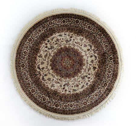 שטיח עגול אספהן משי 446 - ראגס שטיחים