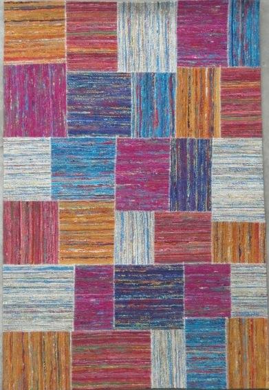 שטיח פאצים צבעוני - ראגס שטיחים