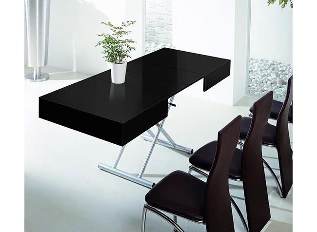 שולחן סלון שחור - MENZZO - ריהוט מודולרי
