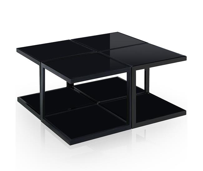 שולחן סלון זכוכית - MENZZO - ריהוט מודולרי
