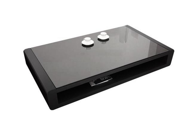 שולחן סלון מעוצב שחור - MENZZO - ריהוט מודולרי