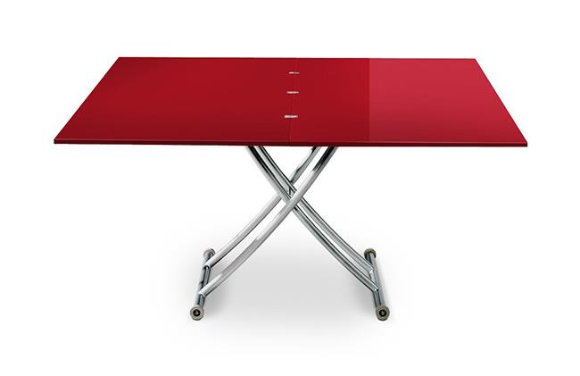 שולחן סלון אדום - MENZZO - ריהוט מודולרי