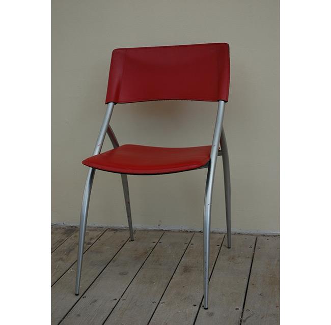 כיסא עור מודרני - fleamarket