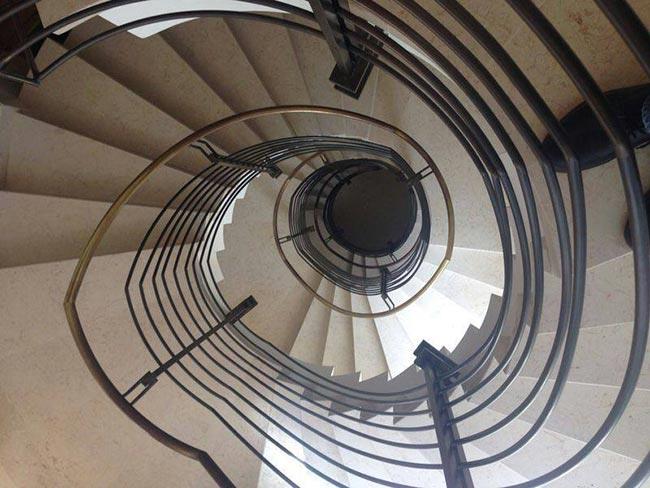 מדרגות ספירלה - פארק האבן