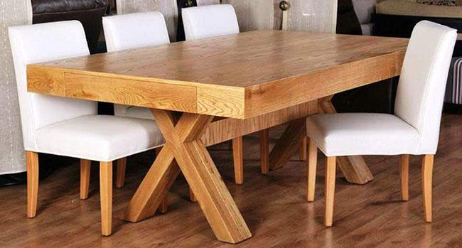 שולחן אוכל מעץ - רגב רהיטים