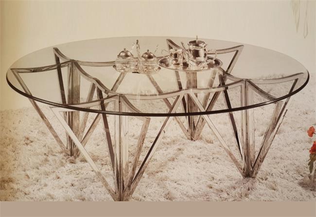 שולחן סלון פרמידות - עמנואל רהיטי המזרח