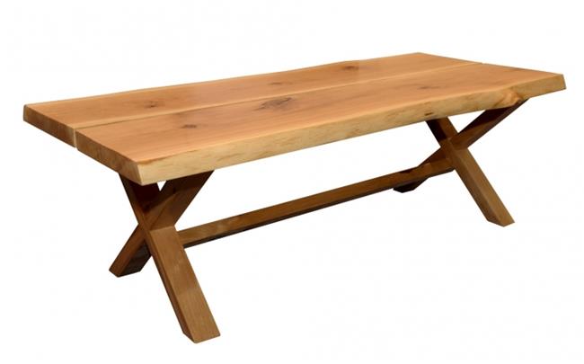 שולחן סלון עץ גזום - עמנואל רהיטי המזרח