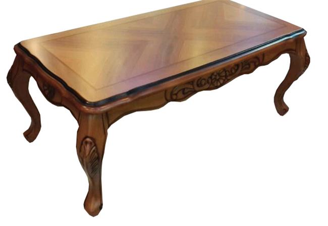 שולחן סלון מעוטר - עמנואל רהיטי המזרח