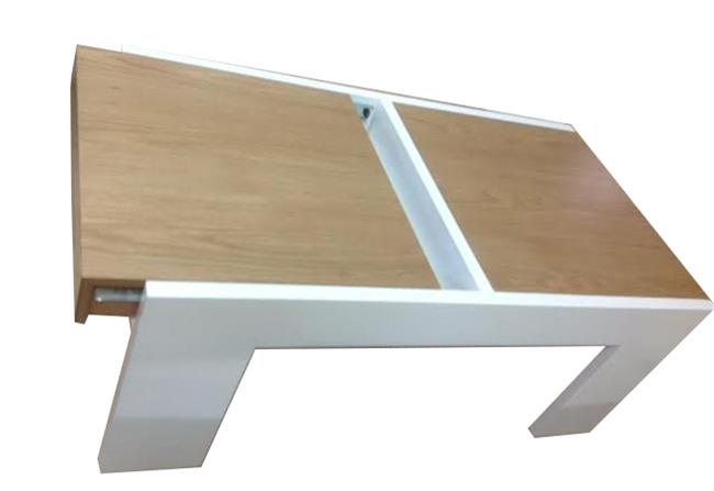 שולחן סלון נפתח - עמנואל רהיטי המזרח