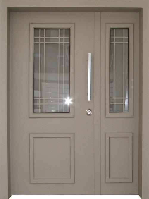 דלת כניסה מסדרת פנורמי  דגם 5003 - דלתות מזור