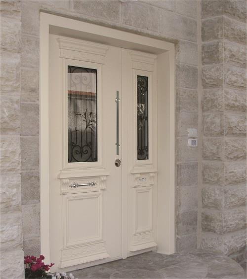 דלת כניסה מסדרת יווני דגם 6012 - דלתות מזור