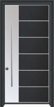 דלת כניסה מסדרת הייטק דגם 1077 - דלתות מזור