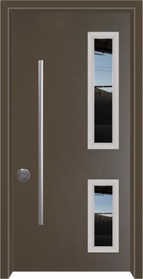 דלת כניסה מסדרת כפיר דגם 9012 - דלתות מזור