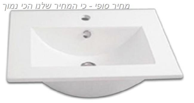 כיור אמבט מונח - קונקס קרמיקה בע"מ